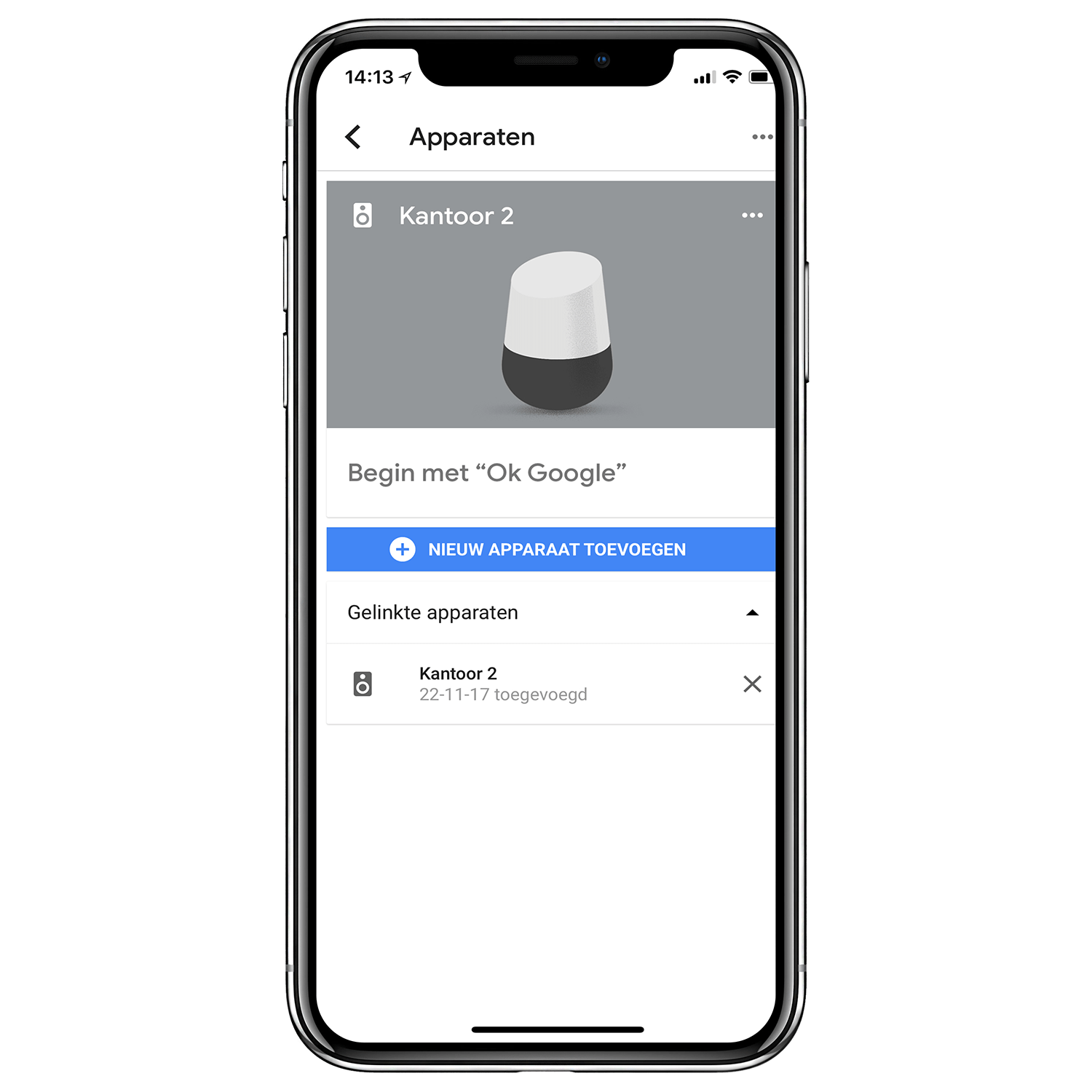 Google Home app