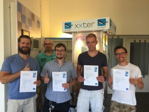 Deelnemers eerste KNX opleiding xxter