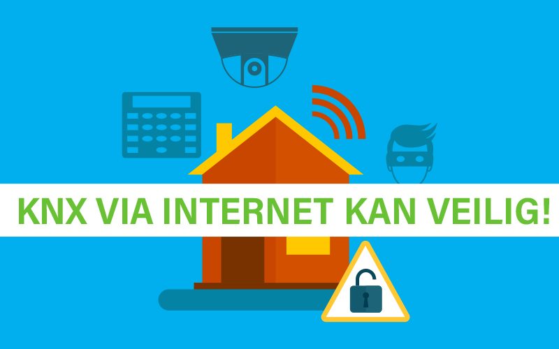 KNX via internet kan veilig!