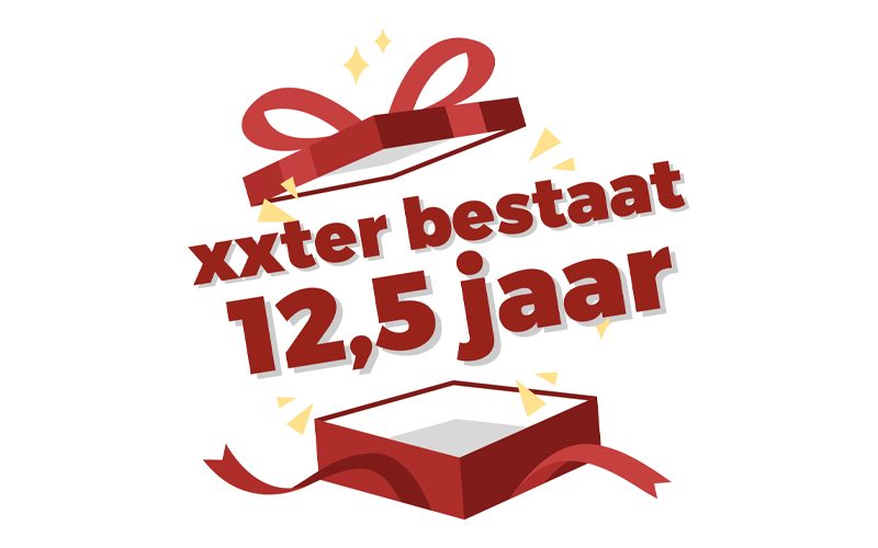 12,5-jarig jubileum xxter